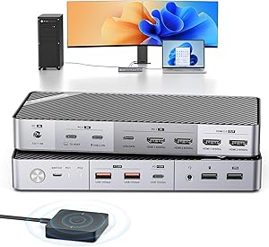 Minisopuru MK808M-US Dual Monitor KVM Switch Docking Station Review