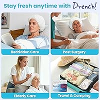 Drench! No Water Hair Washing Cap - Pack of 12 — image 6