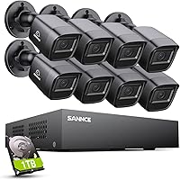 SANNCE 1080P Security Camera System DVR with 8 Cameras — image 1