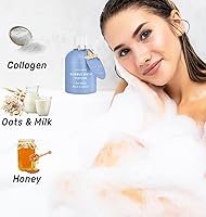 New Miuz Collagen Luxury Bubble Bath with Oatmeal Milk & Honey, 11.29oz — image 4