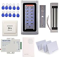 MENGQI-CONTROL Metal RFID Keypad Door Entry System with 600lbs Magnetic Lock — image 1