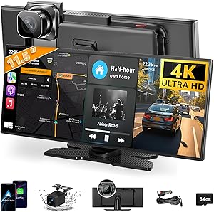 Leadtree 11.5-inch Wireless CarPlay Screen Review