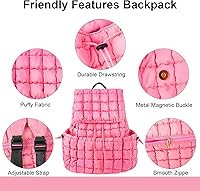 XSUIOY Quilted Backpack Purse — image 4