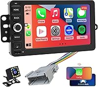 LITCOMFY QLED Radio for Chevy Silverado, GMC Sierra, Hummer H2 (2003-2006) — image 1