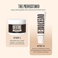 Overtone Color Depositing Semi-Permanent Hair Dye Conditioner - Espresso Brown, 8oz — image 4