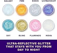 UNICORN SNOT Holographic Face & Body Glitter Gel 3-Pack (Disco/UV/Sky) — image 6