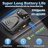 PatrolMaster PMD5 Body Camera 1296P UHD with Audio and Night Vision (64GB) — image 3