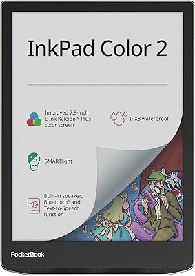 PocketBook InkPad Color 2 E-Book Reader 7.8-inch