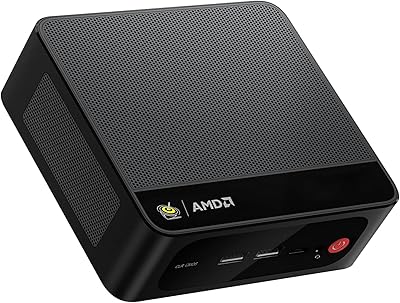 Beelink SER5 MAX Mini PC, AMD Ryzen 7 6800U, 24GB RAM, 500GB SSD