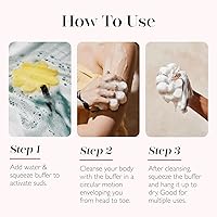 Spongelle Wild Flower Buffer Body Scrubber Bundle — image 8