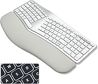 Macally BTBLERGO2A Bluetooth Ergonomic Split Keyboard — image 1
