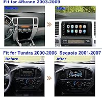Dzxiaso Android Stereo Replacement for Toyota 4Runner 2003-2009, Tundra 2003-2006, Sequoia 2003-2007, 7-inch Touch Screen — image 2