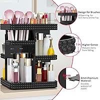 BOCONY Rotating Makeup Organizer - Black — image 5