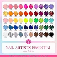 Beetles Gel Polish Liner Nail Art Set, 50 Colors — image 2