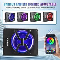 ALIESTFDNO IT-CA01 10 Inch 800W Under-Seat Powered Car Subwoofer — image 2