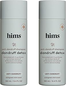 hims Dandruff Detox Anti Dandruff Shampoo 2-Pack Review