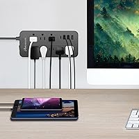 Asamoom 15FT Surge Protector Power Strip with USB-C — image 4