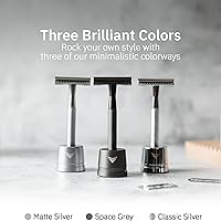 BOVEM Align Razor – Premium Single Blade Razor for Men with Stand and 5 Blade Refills — image 7