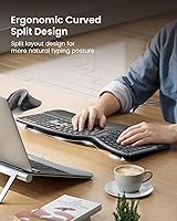 ProtoArc EK01 Plus Ergonomic Bluetooth Keyboard — image 4