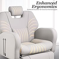 Baasha Barber Chair, Gray — image 6