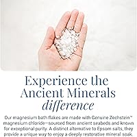 Ancient Minerals Magnesium Bath Flakes, 8 lb Bag — image 4