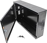 Electriduct 2U Wall Mount Rack Enclosure Network Cabinet — image 2