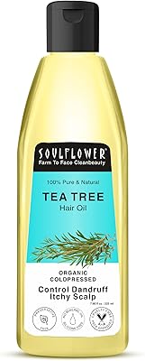 Soulflower Tea Tree Hair Oil 225mL
