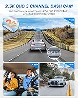 BAEASU J07 3-Channel Dash Cam — image 2