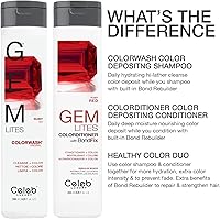 Celeb Luxury Colorwash Color Depositing Shampoo - Ruby, 8.5oz — image 7