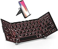 iClever BK05 Backlit Foldable Bluetooth Keyboard — image 1