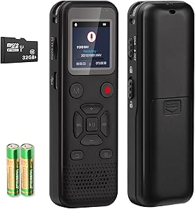 dgtenk L77 72GB Digital Voice Activated Recorder Review