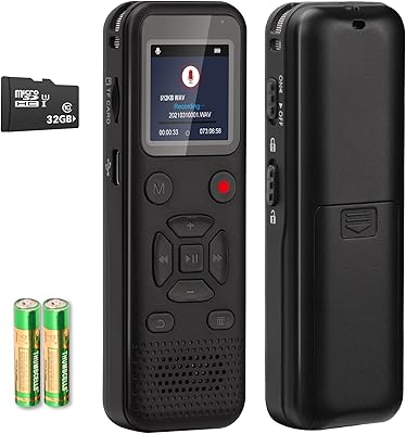 dgtenk L77 Voice Recorder 72GB