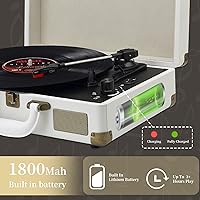 JORLAI T316 Bluetooth Record Player — image 3