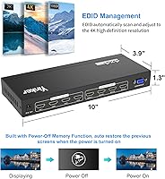 Yinker 4K HDMI Matrix Switch 4x4 — image 5