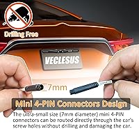 VECLESUS VT1 1080P Wired Car Backup Camera Kit — image 6