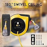 EP Retractable Extension Cord Reel 75ft 14 AWG 3C SJTOW — image 3