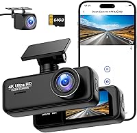 Penemay Dash Cam V31 4K Front + 1080P Rear Camera — image 1