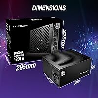 LC-Power LC1200P 1200W Gaming PC Power Supply — image 7