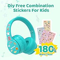 MIDOLA Kids Headphones Bluetooth 5.4 MD-B01-Cyan — image 5