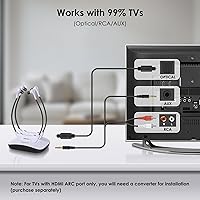 SIMOLIO SM-824D2 Wireless TV Headphones — image 4