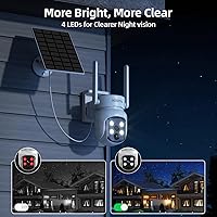 KCSNYO Solar Powered Security Camera 2-Cam Kit — image 7