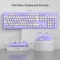 KNOWSQT Wireless Keyboard and Mouse Combo — image 7