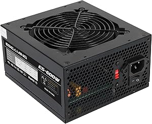 ESGAMING 600W ATX Power Supply PSU Review