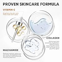 Everyouth Vitamin C Serum 20% with Hyaluronic Acid, Niacinamide & Collagen Peptides - 1 oz — image 2