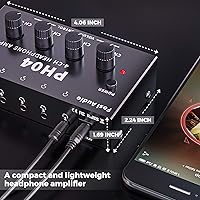 Fosi Audio PH04 4-Channel Headphone Amplifier — image 5