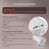 Tecaki X3 Mini Portable Projector 1080P HD — image 5