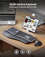 ProtoArc EK01 Plus Ergonomic Bluetooth Keyboard — image 3