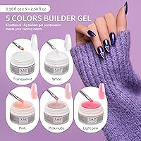 X&D Poly Gel Nail Kit 5 Colors — image 2
