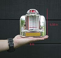 Crosley CR1120A-SI Diner Mini Jukebox Bluetooth Tabletop FM Radio — image 2