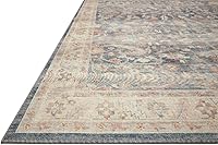 Loloi Hathaway Collection HTH-02 Area Rug, Denim/Multi 5' x 7'6″ — image 5